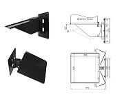 GENELEC 1032-460B настенное крепление для мониторов 1032, S30D. Регулировка поворота и угла наклона
