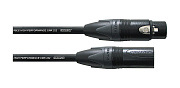 Cordial CPM 2.5 FM микрофонный кабель XLR female—XLR male, разъемы Neutrik, 2.5м, черный
