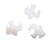 Конфетти бумажное Голуби белые Конфетти бумажное Голуби белые