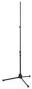 K&M 19900-300-55 микрофонная стойка прямая, чёрная, 625-1480 мм