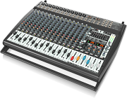 BEHRINGER PMP6000 - микшер-усилит,2х800 Вт,12 моно/4 стер,эквалайзер,эффекты,подавитель обр.связи