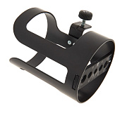 K&M 16022-000-55 держатель для бутылки с креплением на стойку, чёрный