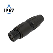 Разъем Cannon кабельный SCWF3-B-67