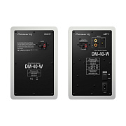 PIONEER DM-40-W - настольные мониторы для диджеев и продюсеров (пара)
