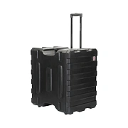 GATOR G-PROR-8U-19 - рэковый кейс, 8U, ручка, колеса, стальные рельсы, пластик