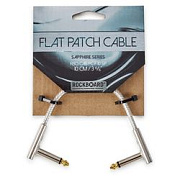 Rockboard RBO CAB PC F 10 SP Кабель для коммутации гитарных эффектов, 10 см, Sapphire-series