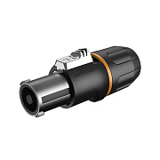RS4FP-HD-Orange Разъем Speakon 4-контактный, "мама", сверхпрочный