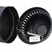 EUROLITE PAR-64 SPOT LONG WITH CABLE BK парблайзер, длинный, цвет черный, цоколь GX-16d, мощность 1000 Вт - артикул ELPAR64