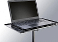 K&M 12185-000-55 напольная стойка для ноутбука, чёрная