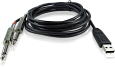 Behringer LINE 2 USB линейный стерео USB-аудиоинтерфейс (кабель), 44.1кГц и 48 кГц, длина 2 м