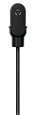 Shure DL4B/O-MTQG-A всенаправленный водонепроницаемый петличный микрофон, Max.SPL 132 дБ, сигнал/шум 63 дБ, разъем MTQG, с аксессуарами, черный.
