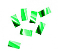 Конфетти металлизированное 10х20мм зеленое