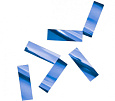 Конфетти металлизированное 17х55мм синее