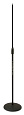 Ultimate Support MC-05B стойка микрофонная прямая, круглое основание, высота 89-163 см, диаметр основания 25,4 см, вес 4 кг, резьба 5/8", черная