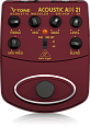 Behringer ADI21 педаль моделирования усилителей для акустических инструментов/предусилитель для прямой записи/DI-box