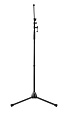 K&M 21090-300-55 микрофонная стойка "журавль", телескопическая стрела, черная, 900-1605 мм
