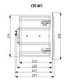 TANNOY CVS 801-BK - потолочная коаксиальная акустическая система, 8', 90Вт, 88 Гц-20 кГц (черн.)