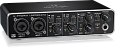 BEHRINGER UMC204HD - аудиоинтерфейс USB, 2входа, 4 выхода, микр. предусилители MIDAS, 24-Bit/192 kHz